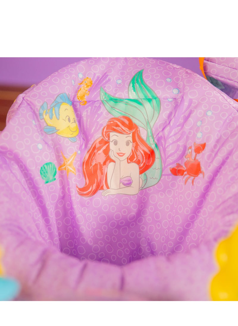 Disney The Little Mermaid Sea Of Activities Baby Activity Jumper With Interactive Toys, Lights And Music, 6 - 12 Months, Blue