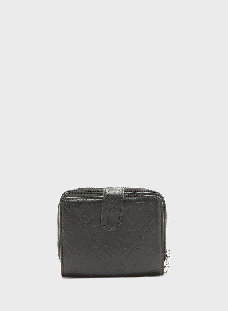 Reece Foldover Zip Small Wallet