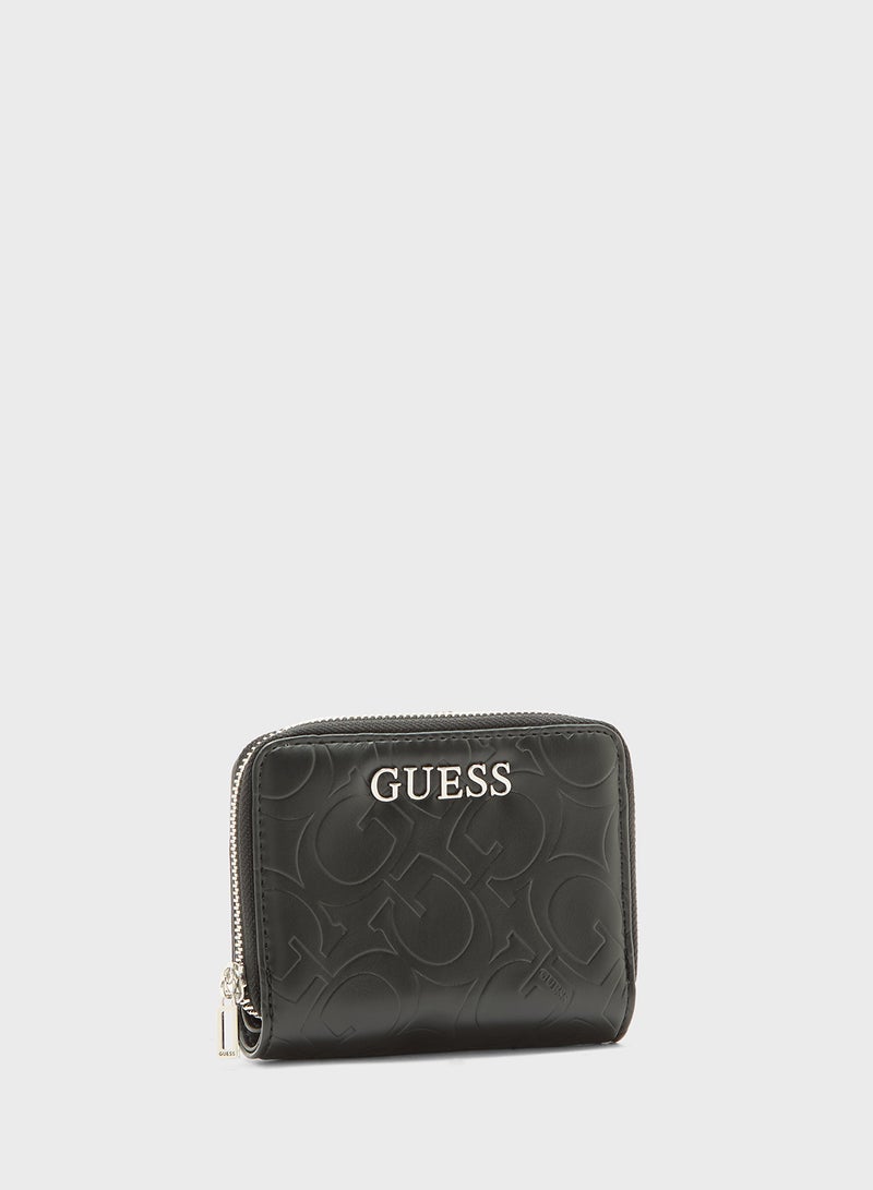 Reece Foldover Zip Small Wallet