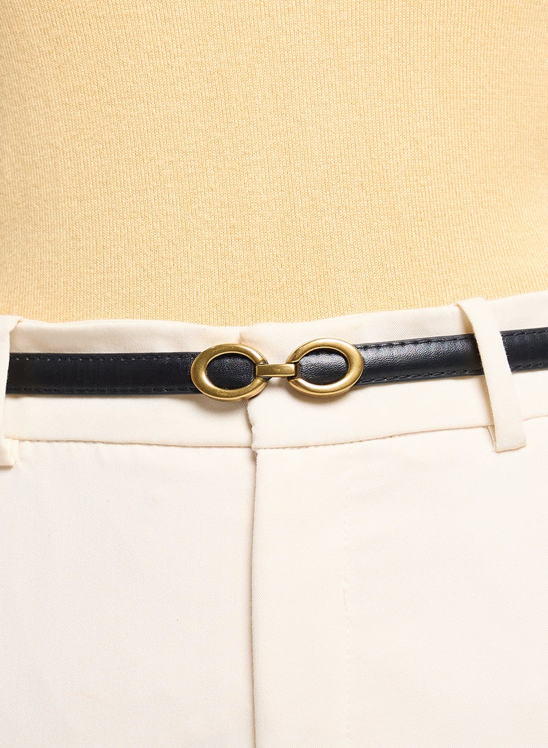 Statement Double Buckle Waist Belt