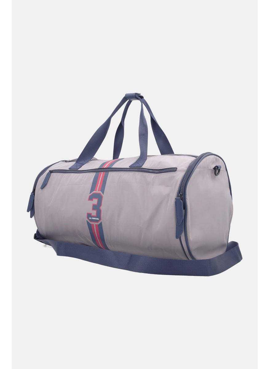 Men Brand Logo Travel Bag 53 L x 28 H x 28 W cm, Grey Combo