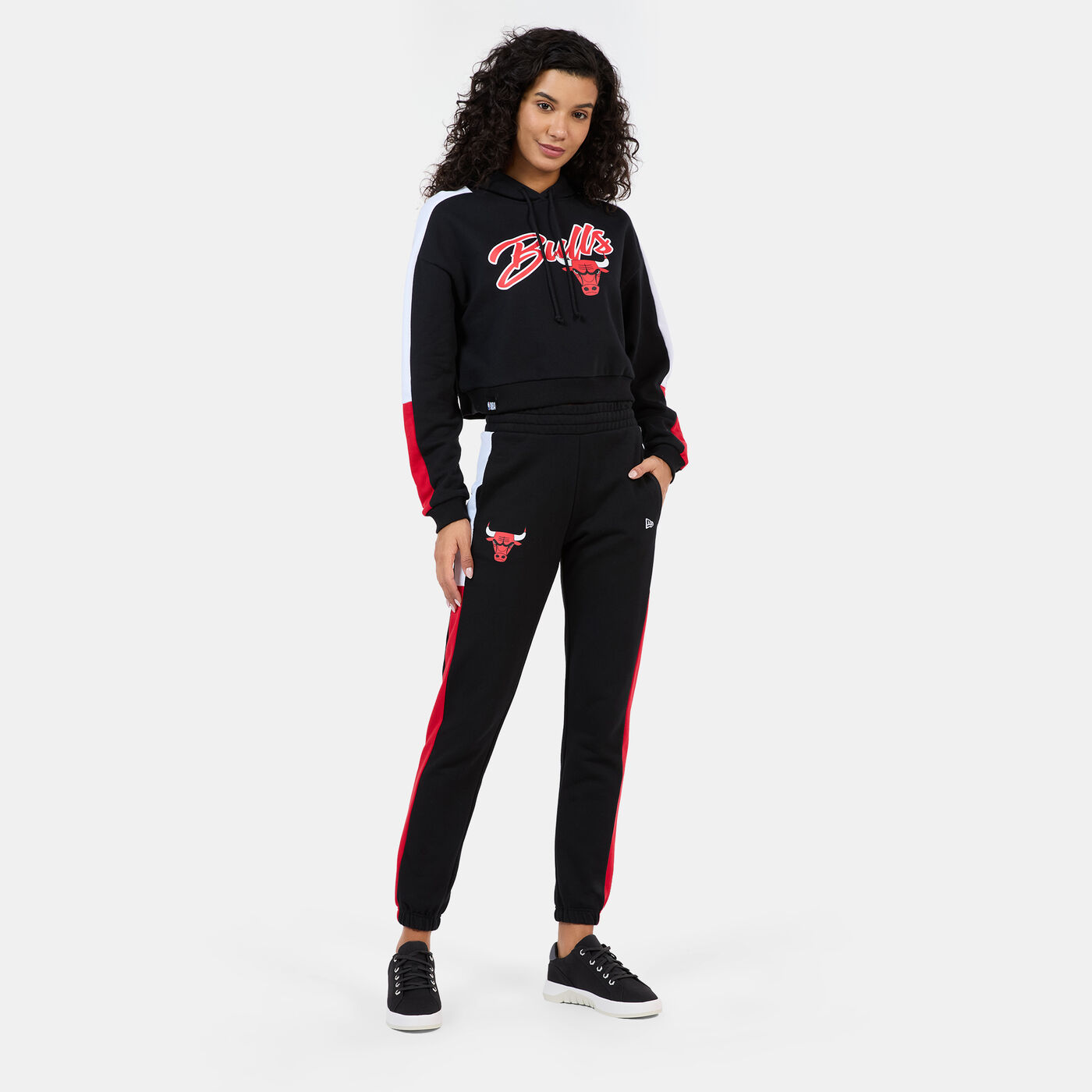 Women's NBA Chicago Bulls Colourblock Hoodie