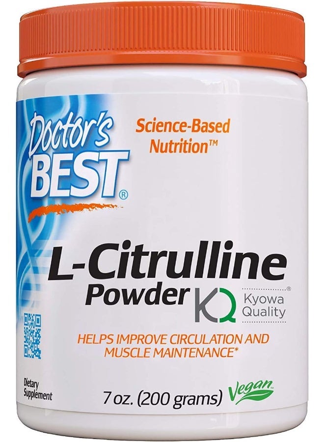 L-Citrulline Powder Helps Improve Circulation And Muscle Maintenance Non-Gmo Vegan Gluten Free Soy Free 200G