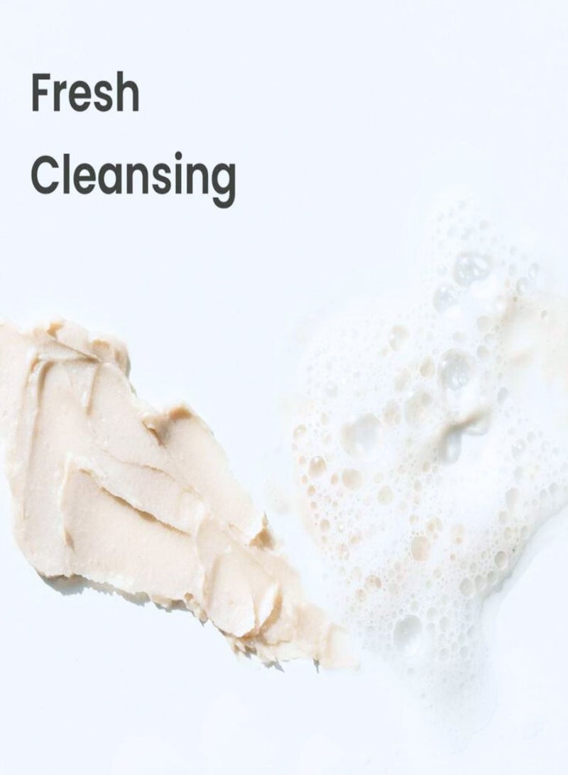 Heimish All Clean White Clay Foam - 150g | Wash & Exfoliating Facial Cleanser | Daily Care Cleansing Face Wash, Sebum Control, Acne Treatment, Deep Pore Cleansing