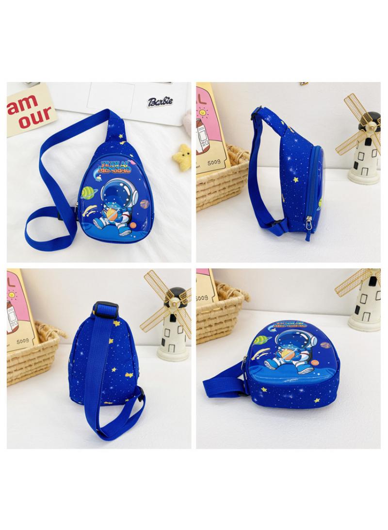 Children'S Bag Chest Bag For Kid Cartoon Casual Lightweight Little Backpack Fashionable Single Shoulder Crossbody Bag Coin Purse