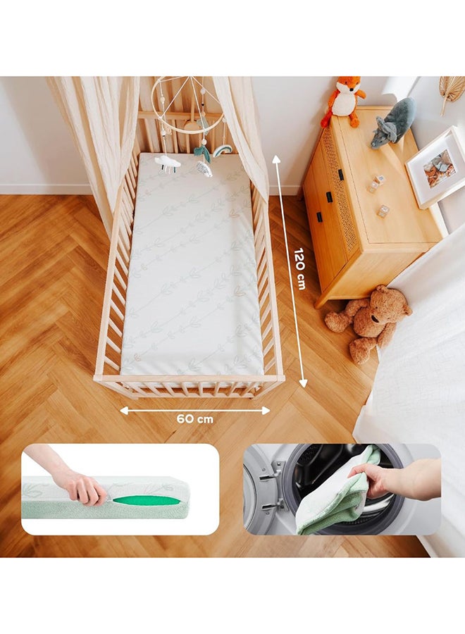 Antibacterial Mattress Cosy'Lite, 60 X 120 CM, 0 Months +