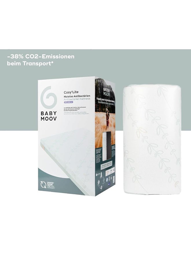 Antibacterial Mattress Cosy'Lite, 60 X 120 CM, 0 Months +