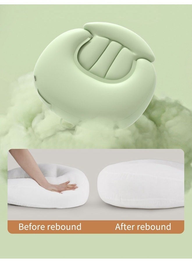 2 In 1 Baby Nursing Pillow And Body Positioner Body Hugging Design with Adjustable Waist Strap Multifunctional Toddler Look Up and Lying Pillow Set Enlarged and Widened for Breastfeeding and Bottle Feeding