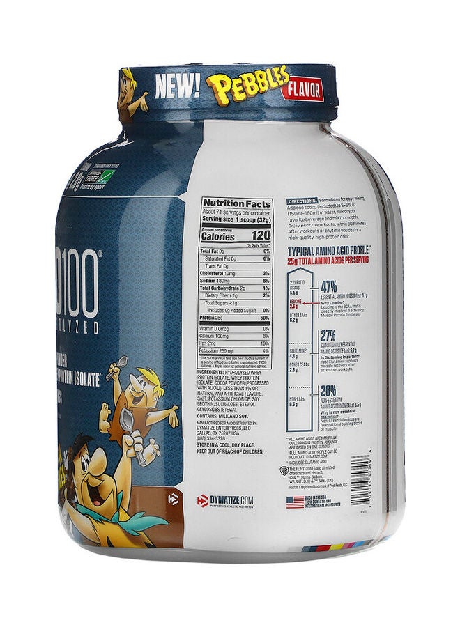 ISO100 Hydrolyzed Protein Powder, Cocoa Pebbles