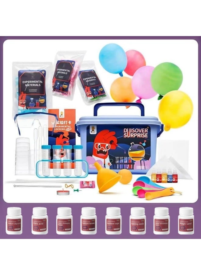 120 Experiments Science Kit for Kids with Lab Coat Chemistry Set STEM Toys Educational toys Learning Set