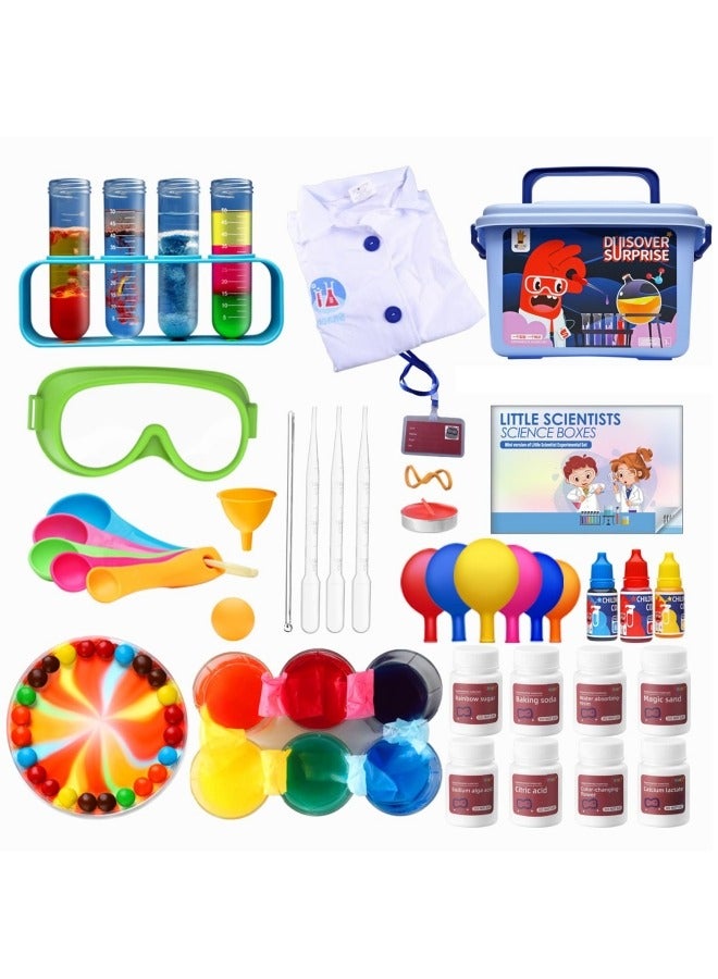 120 Experiments Science Kit for Kids with Lab Coat Chemistry Set STEM Toys Educational toys Learning Set