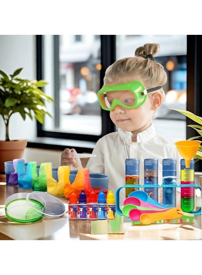 120 Experiments Science Kit for Kids with Lab Coat Chemistry Set STEM Toys Educational toys Learning Set