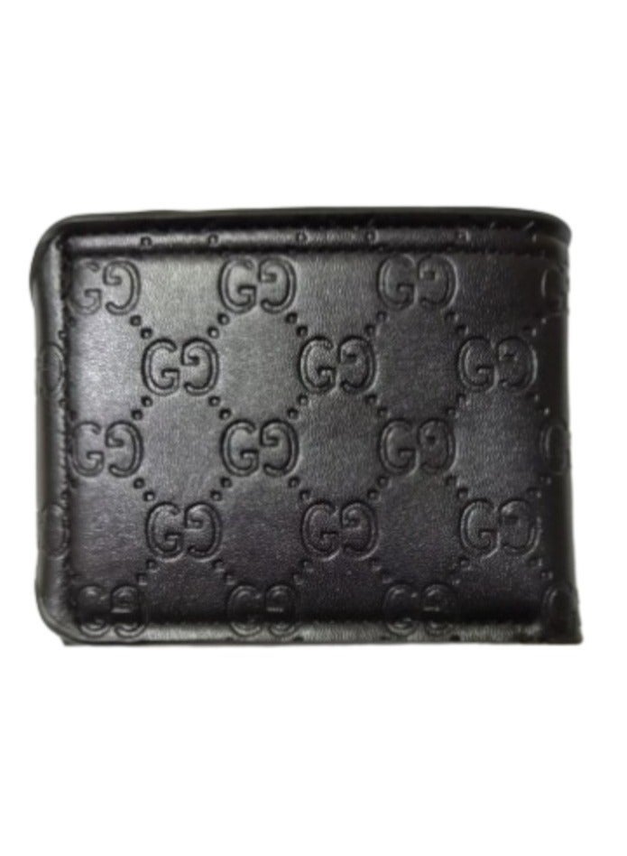 2 Pieces Pocket Wallet for Men Black Color