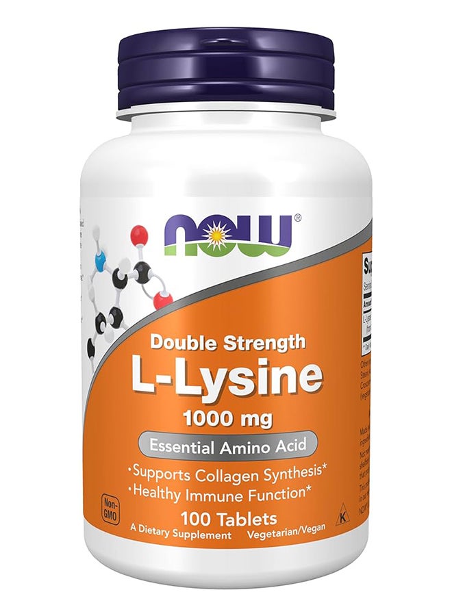 L-Lysine 1000Mg Tabs 100 Count