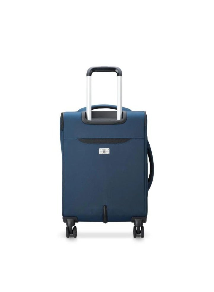 Delsey Sky Max 3 Piece Luggage Trolley Set - Blue