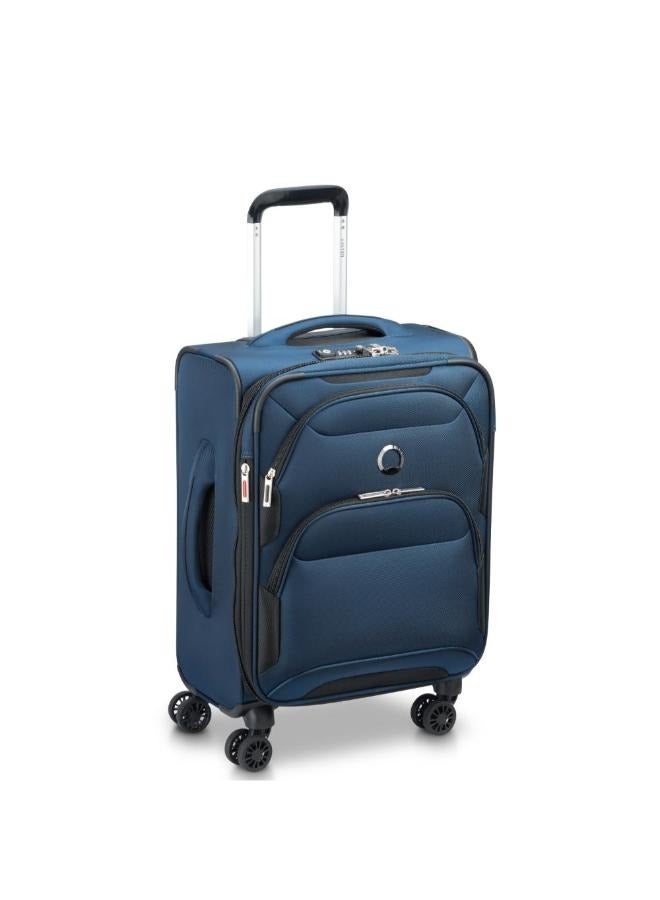 Delsey Sky Max 3 Piece Luggage Trolley Set - Blue