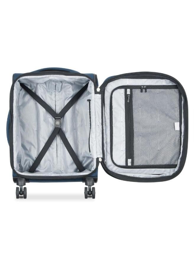 Delsey Sky Max 3 Piece Luggage Trolley Set - Blue