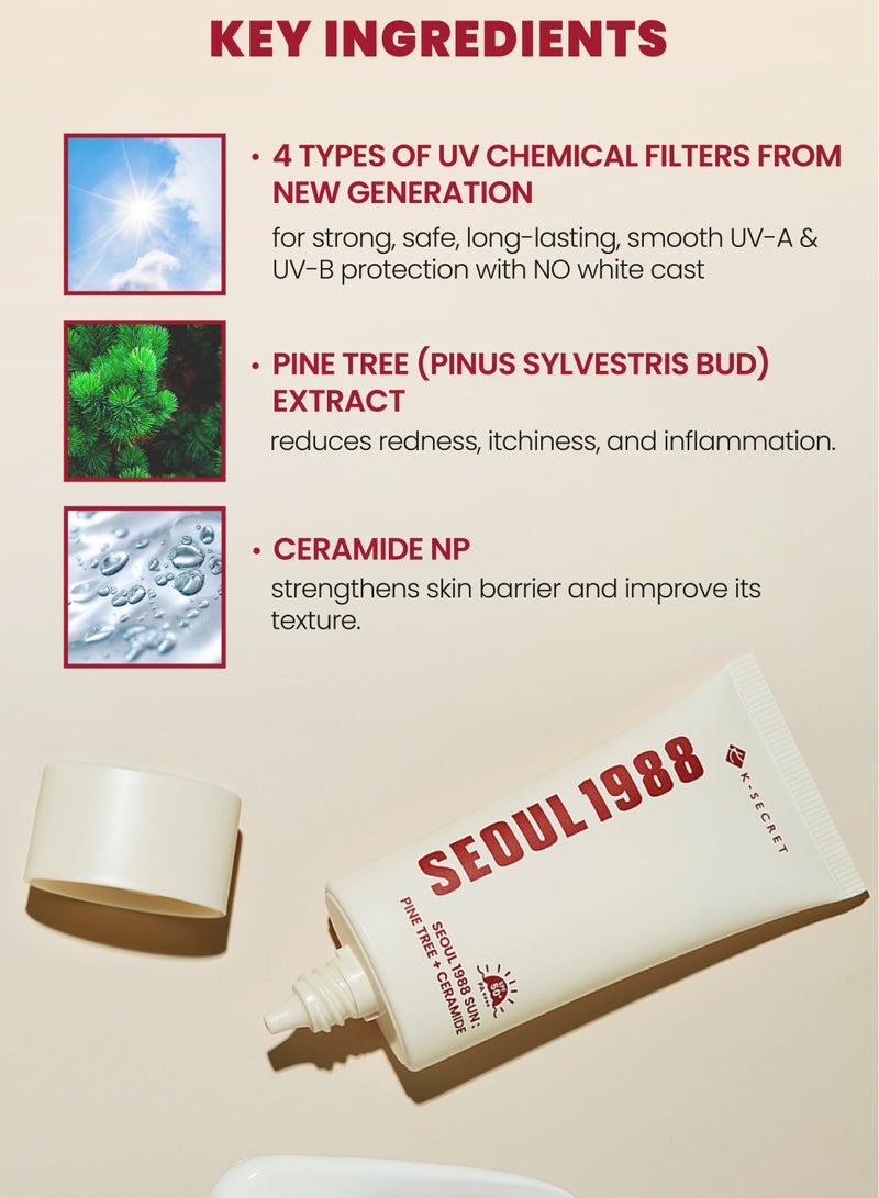 K-SECRET SEOUL 1988 Sun : Pine Tree + Ceramide