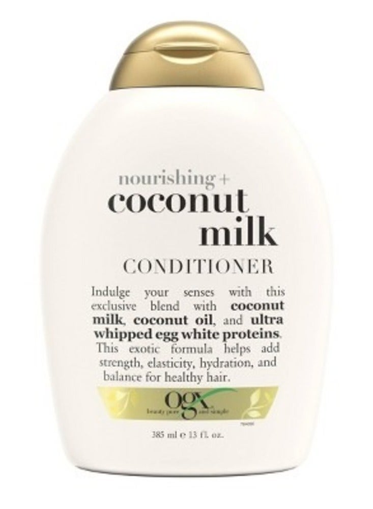 Ogx Nourishing Plus Coconut Milk Conditioner 385ml