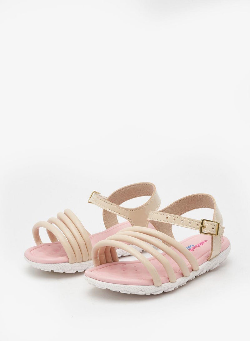 Infant Lea Back Strap Sandals