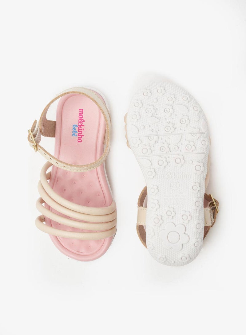 Infant Lea Back Strap Sandals