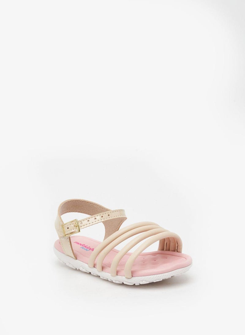 Infant Lea Back Strap Sandals