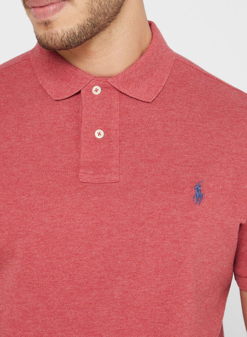 Chest Logo Short Sleeve Polo