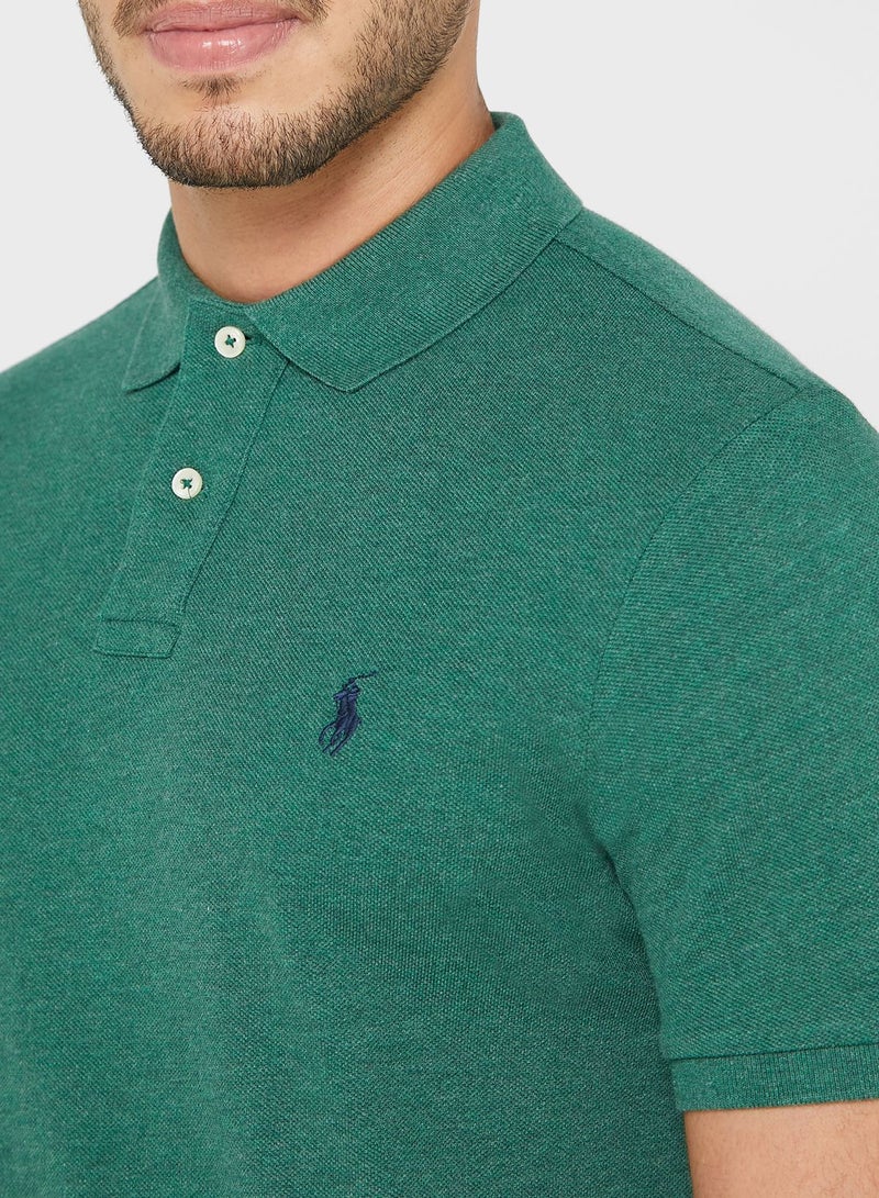 Chest Logo Short Sleeve Polo