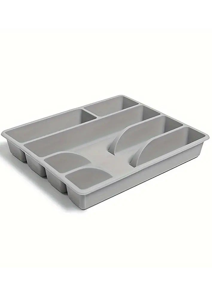 Cutlery Tray - Organizer- Silverware Storage For Kitchen Drawers