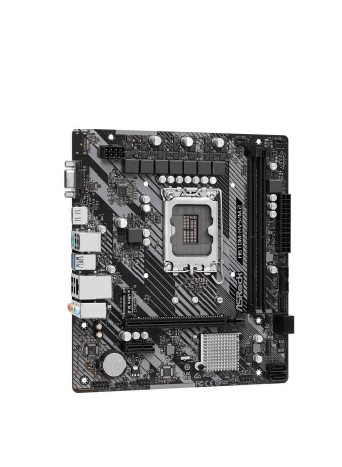 ASROCK B760M Pro RS D4 WIFI, Supports 14th, 13th & 12th Gen Intel® Core™ Processors (LGA1700), 7+1+1 Power Phase, Dr.MOS for VCore+GT, 4 x DDR4 DIMMs, Supports Dual Channel, up to 5333+ (OC), 2 PCIe 4.0 x16, 1 PCIe 4.0 x1, Graphics Output Options: HDMI, DisplayPort Realtek ALC897 7.1 CH, HD Audio Codec, Nahimic Audio 4 SATA3, 2 Hyper M.2 (PCIe Gen4x4), 2 USB 3.2 Gen1 Type-C (1 Rear, 1 Front), 5 USB 3.2 Gen1 Type-A (3 Rear, 2 Front), 6 USB 2.0 (2 Rear, 4 Front) Dragon 2.5G LAN, 802.11ax (WiFi 6E) + Bluetooth 5.3 Supports ASRock Auto Driver Installer