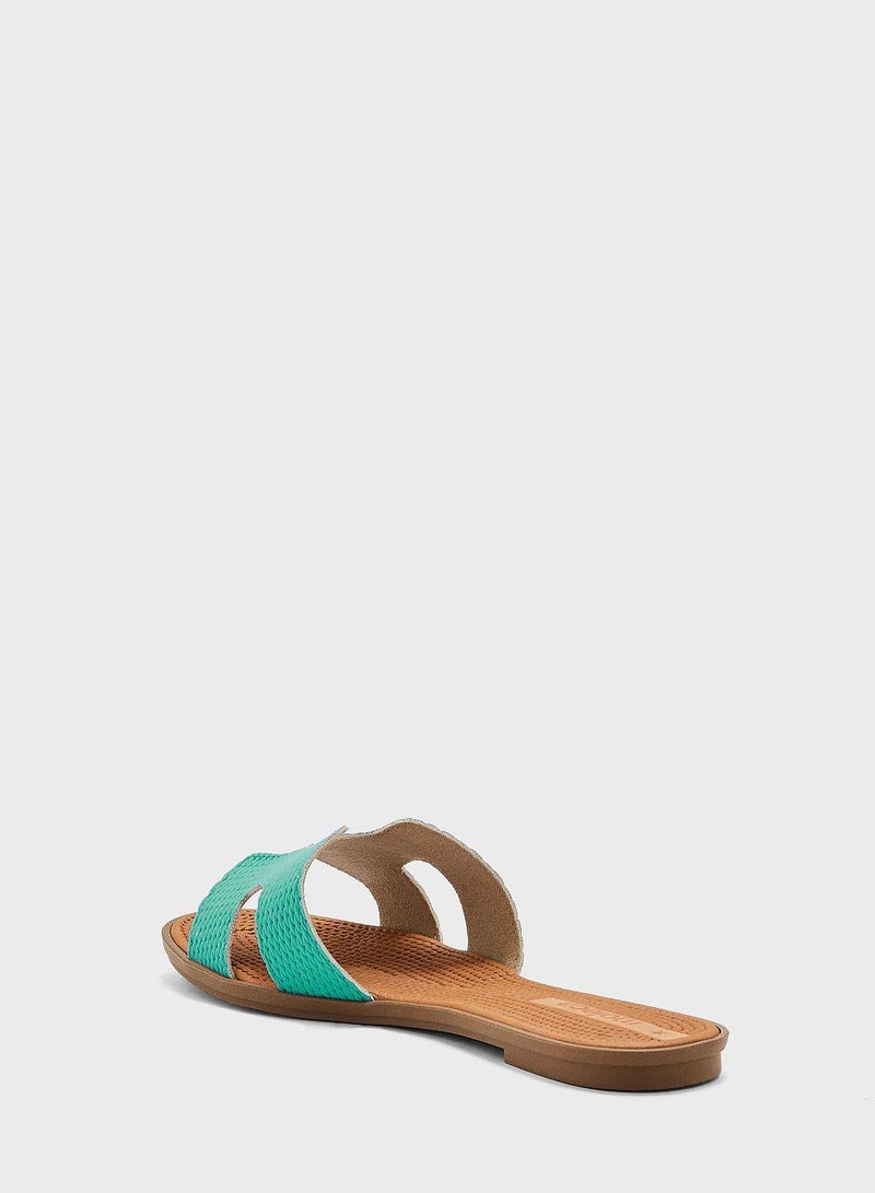 Elaine Multi Strap Flat Sandals