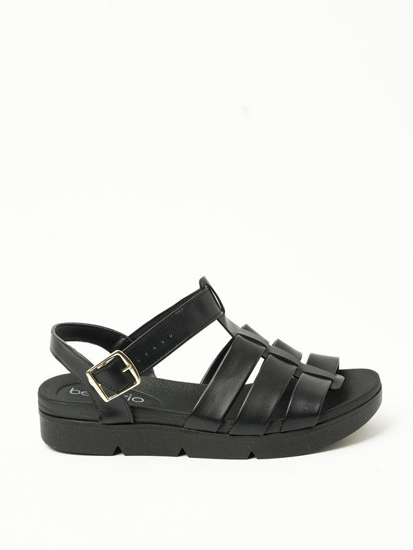 Melanie Ankle Strap Flat Sandals