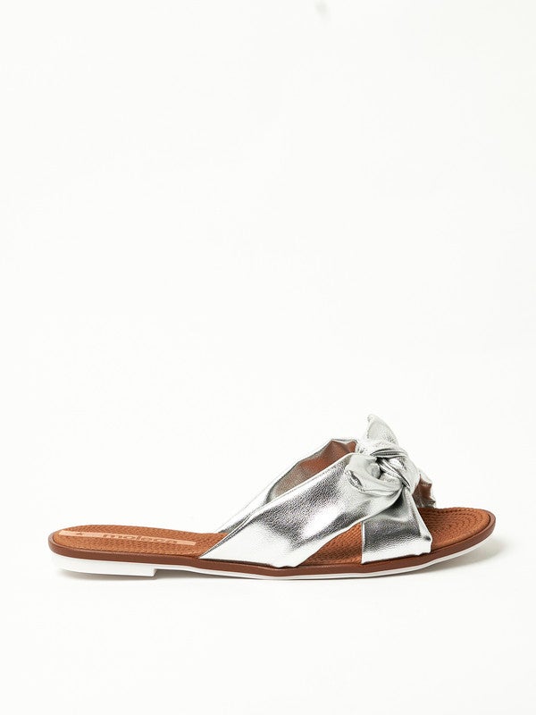 Maxine Cross Strap Flat Sandals