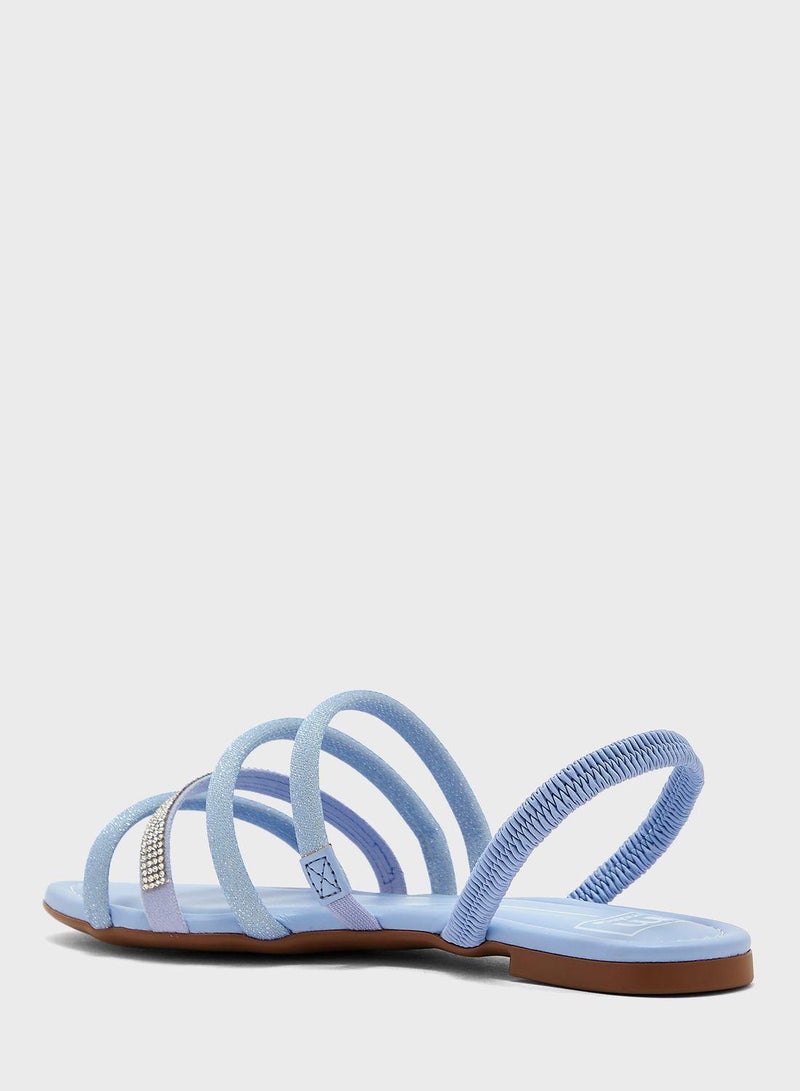 Katalina Multi Strap Flat Sandals