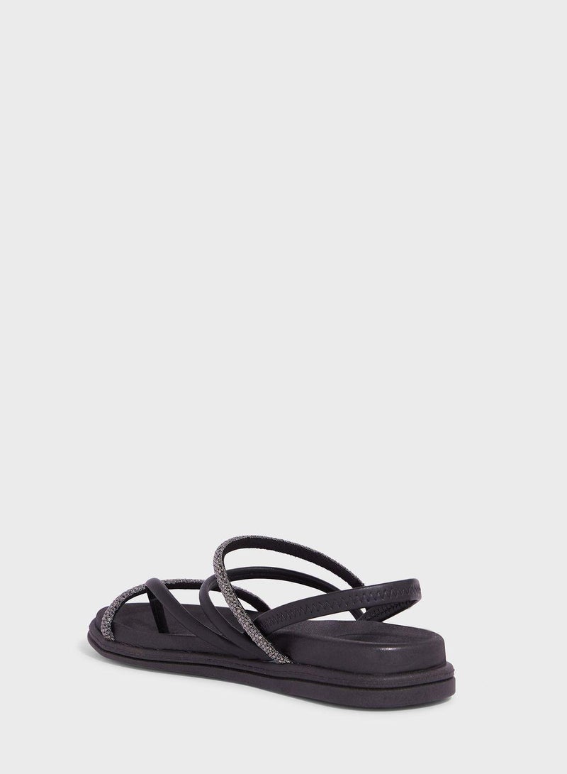 Margot Multi Strap Flat Sandals