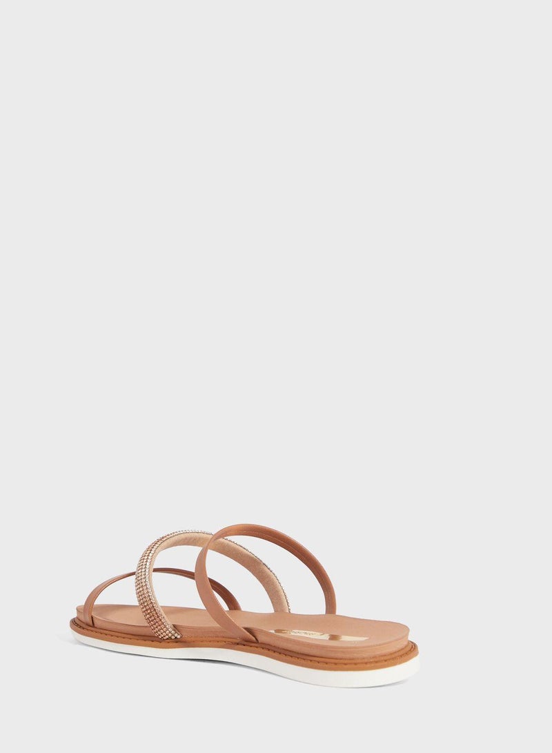 Mia Multi Strap Flat Sandals