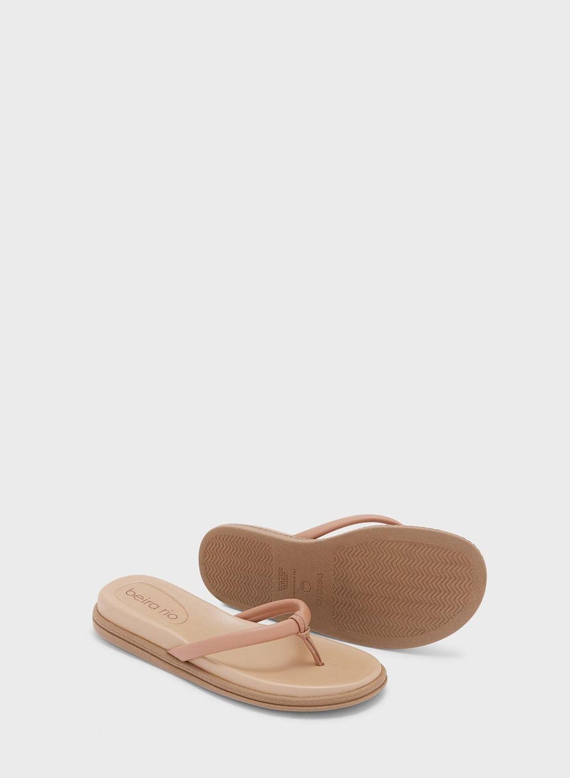 Karina T-Bar Strap Flat Sandals