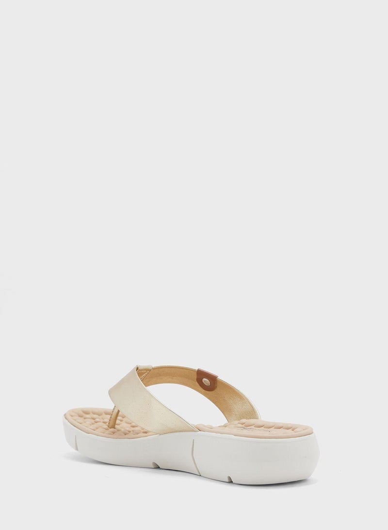 Janelle Single Strap Flat Sandals