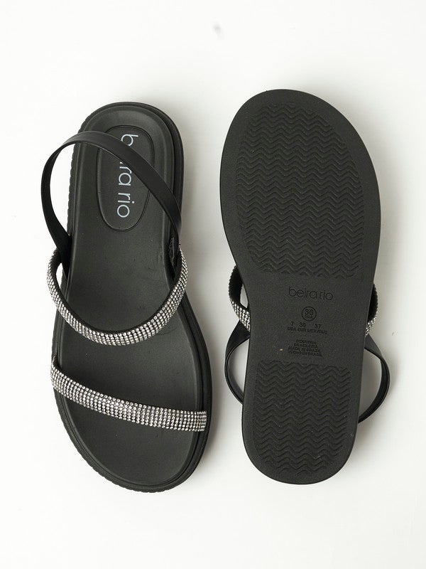 June Multi Strap Flat Sandals