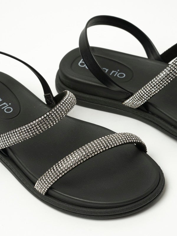 June Multi Strap Flat Sandals