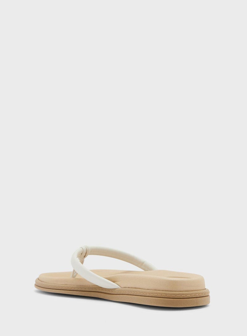 Kendra Single Strap Flat Sandals