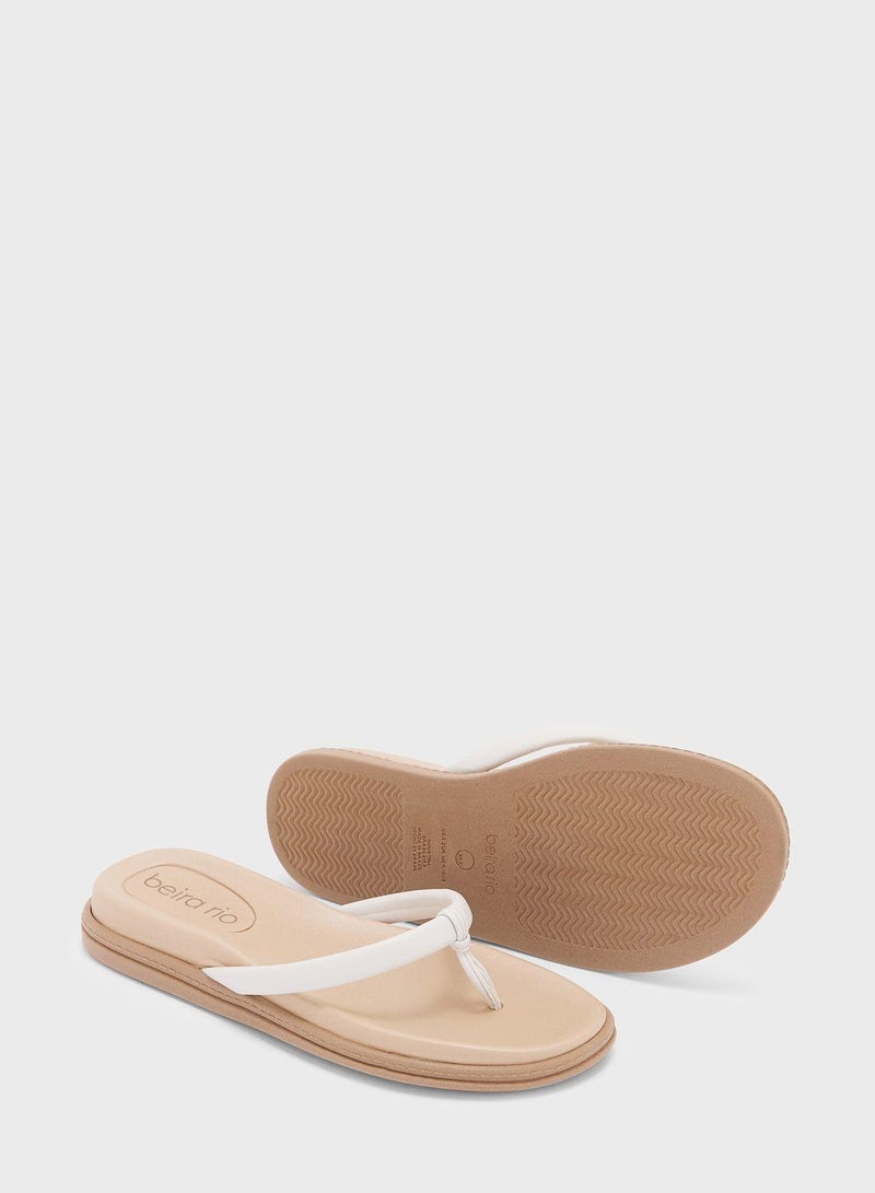 Kendra Single Strap Flat Sandals