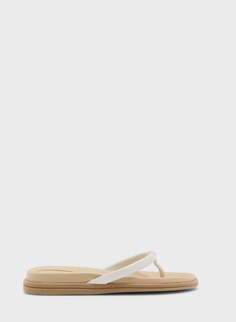 Kendra Single Strap Flat Sandals