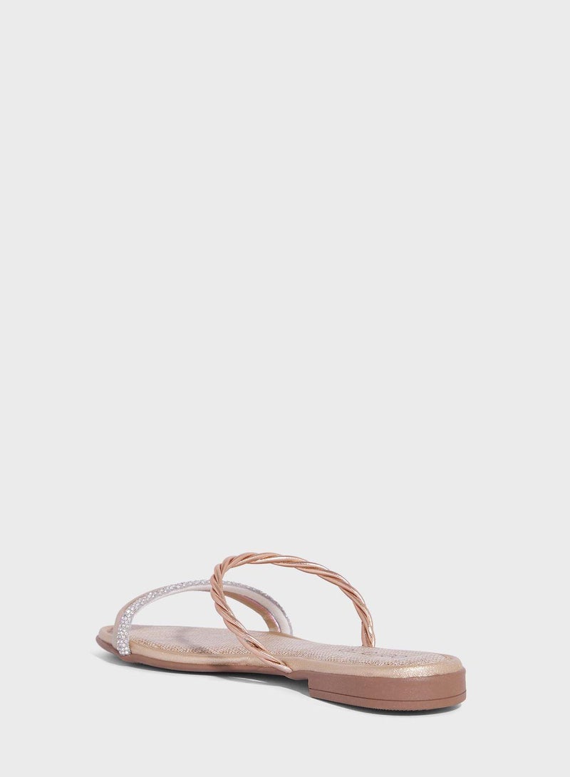 Sienna Multi Strap Flat Sandals