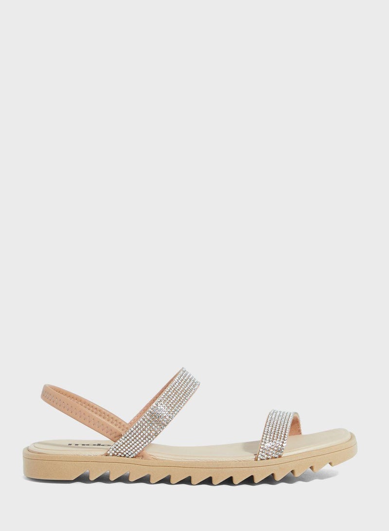 Camila Multi Strap Flat Sandals