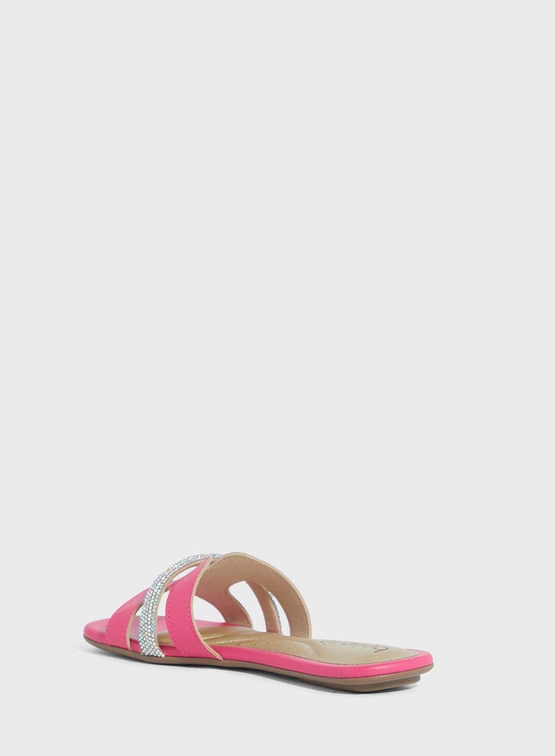 Alana Single Strap Flat Sandals