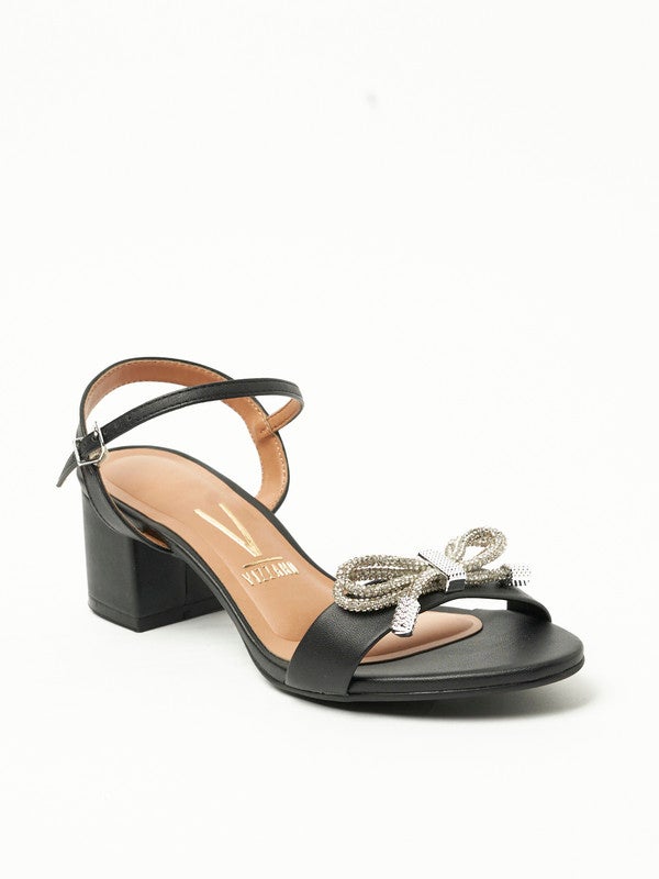 Eliana Ankle Strap Mid Heel Sandals