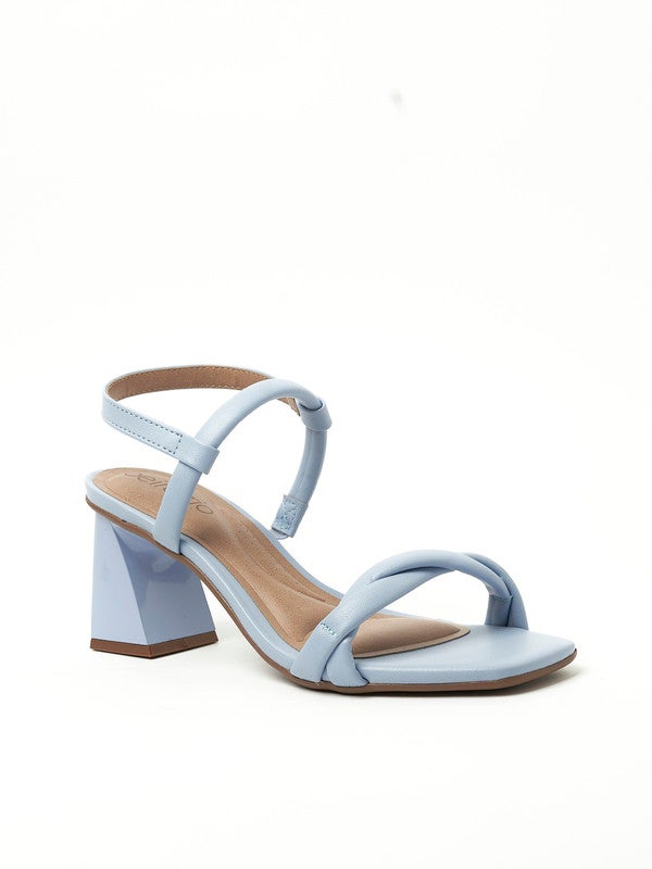 Oakley Multi Strap Mid Heel Sandals