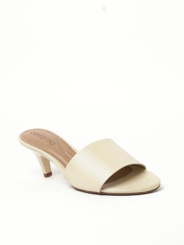 Piper Single Strap Mid Heel Sandals