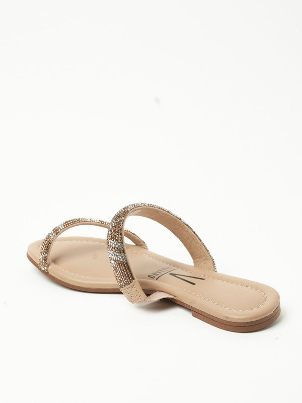 Mila Multi Strap Low Heel Sandals